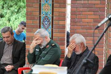 مراسم رونمایی از یادمان شهدای گمنام